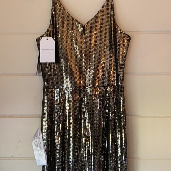 Dress the Population Harper Mermaid Gown Size M - Picture 8 of 14